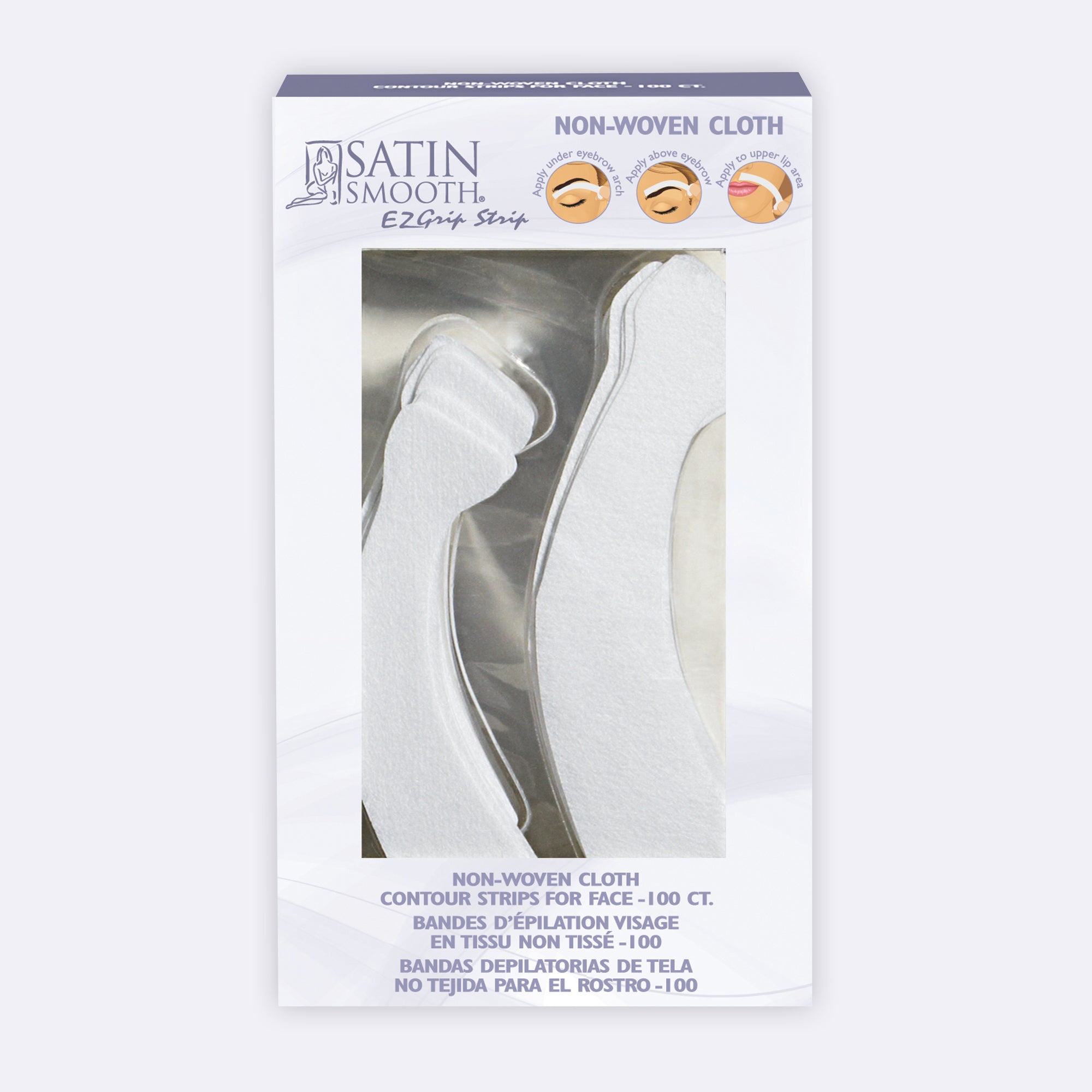 Satin Smooth Contour Epilating Strips